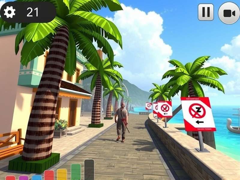 Pondicherry Colonial Walk Game Screenshot